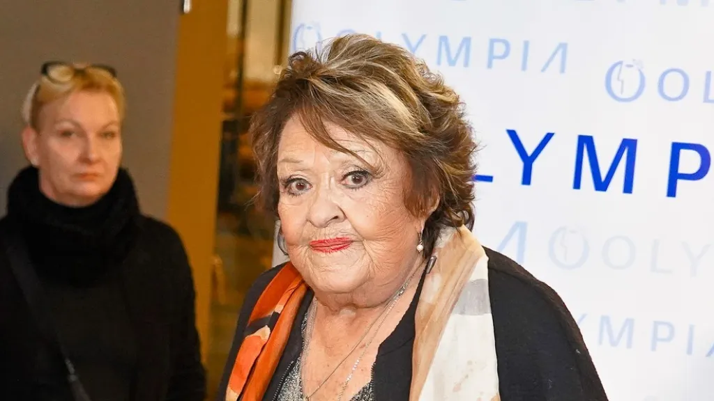 Herečka Jiřina Bohdalová