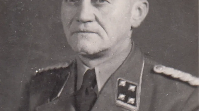 Vedoucí strany NSDAP v Benešově Nikolaus Strobel