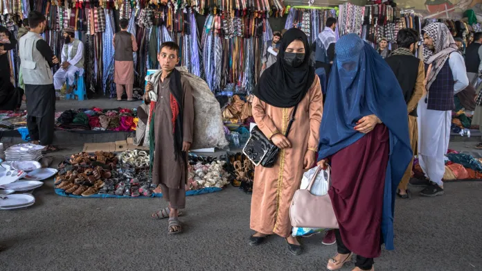 Tržiště v Kábulu