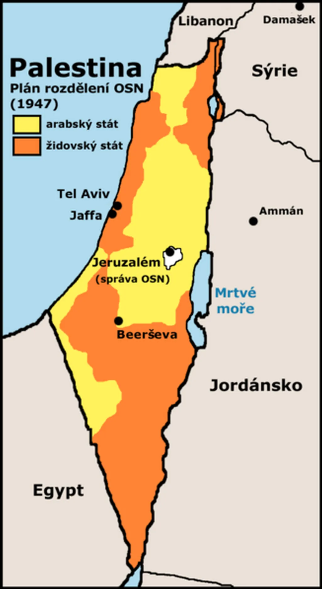 Co bylo dříve Palestina nebo Izrael?