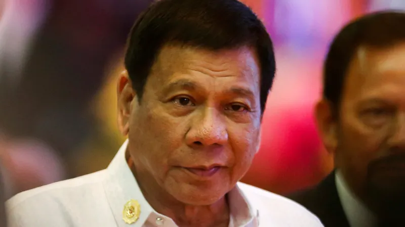 Filipínský prezident Rodrigo Duterte