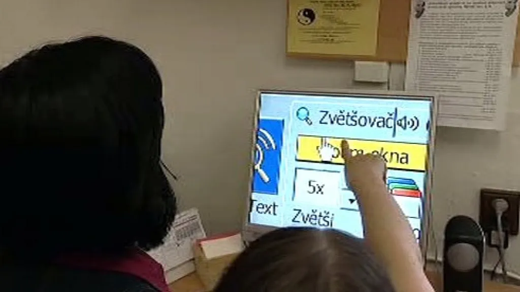 Program pro zrakově postižené