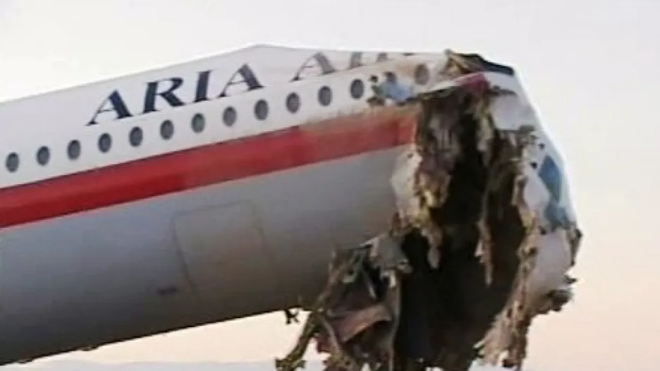 Havárie íránského letadla