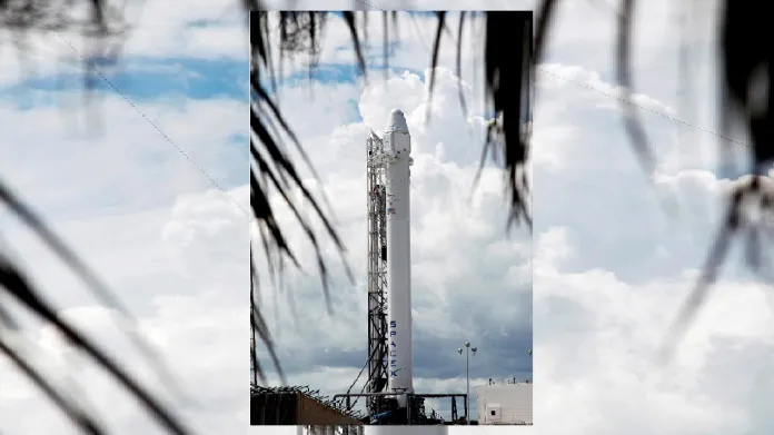 Raketa Falcon 9 společnosti SpaceX před startem