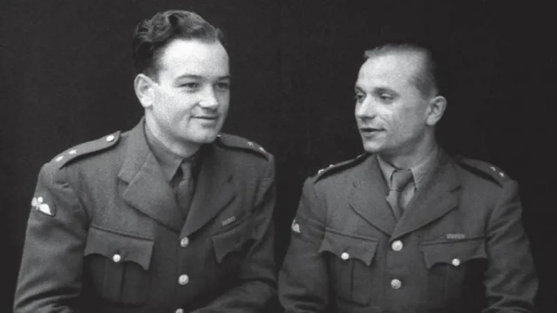 Jan Kubiš a Josef Gabčík (zleva) při výcviku ve Velké Británii