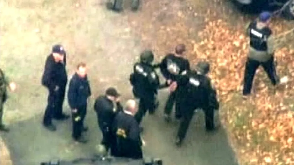 Zatčení útočníka ze střední školy Stissing Mountain