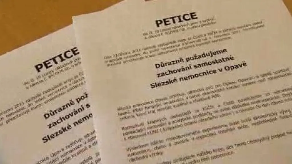 Petice proti sloučení