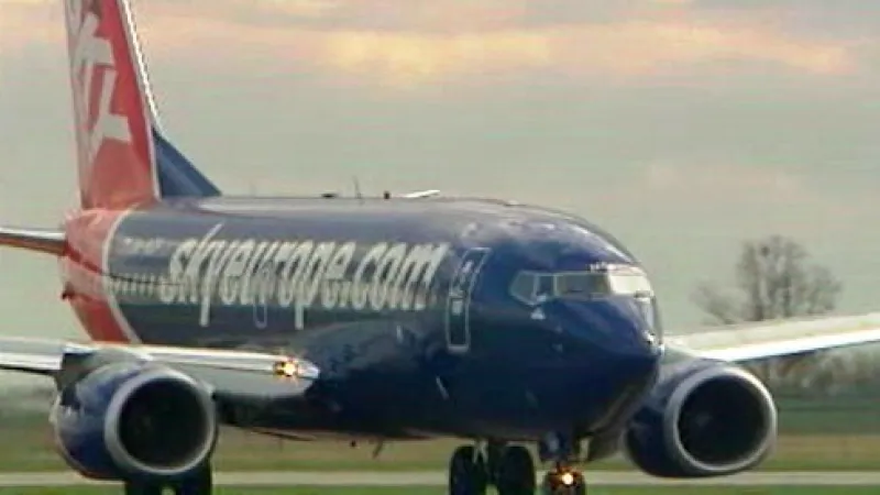 Letadlo společnosti SkyEurope