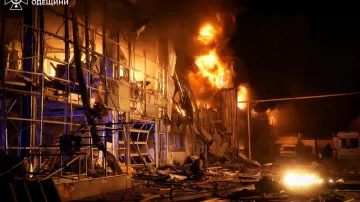 Následky ruských úderů na Oděsu, 13. února