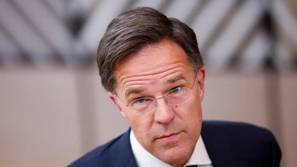 Generální tajemník NATO Mark Rutte