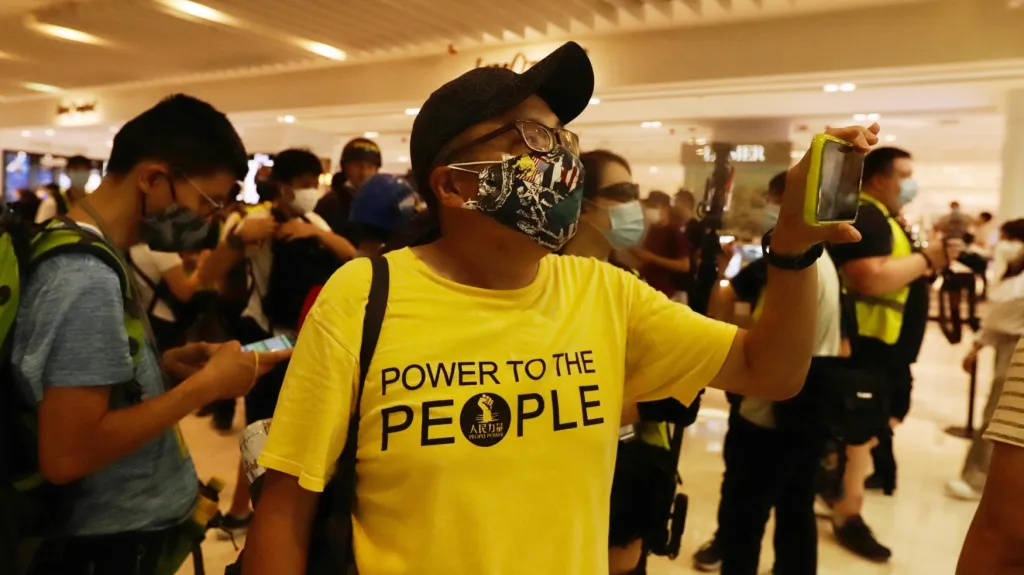 Protesty v Hongkongu
