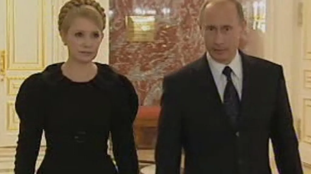 Tymošenková a Putin