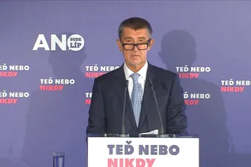 Nejdůležitější volby, říká Babiš. Odmítá euro i superhrubou mzdu