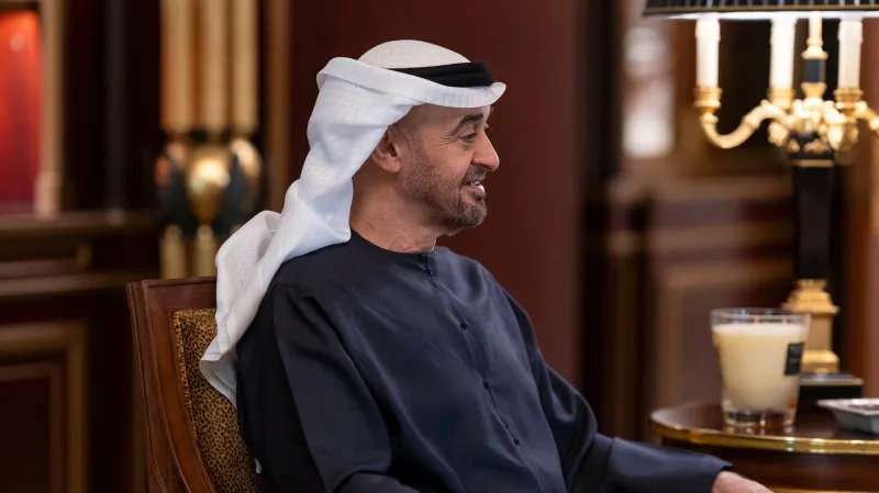 Lídr Emirátů Muhammad bin Zajd Nahaján