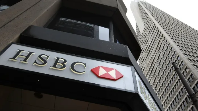 Logo bankovní skupiny HSBC
