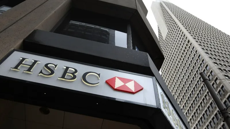 Logo bankovní skupiny HSBC