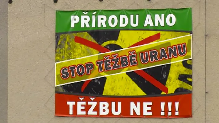 Brzkov protestuje proti plánované těžbě uranu