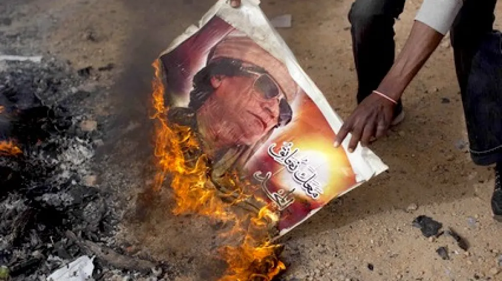 Protesty proti Muammaru Kaddáfímu