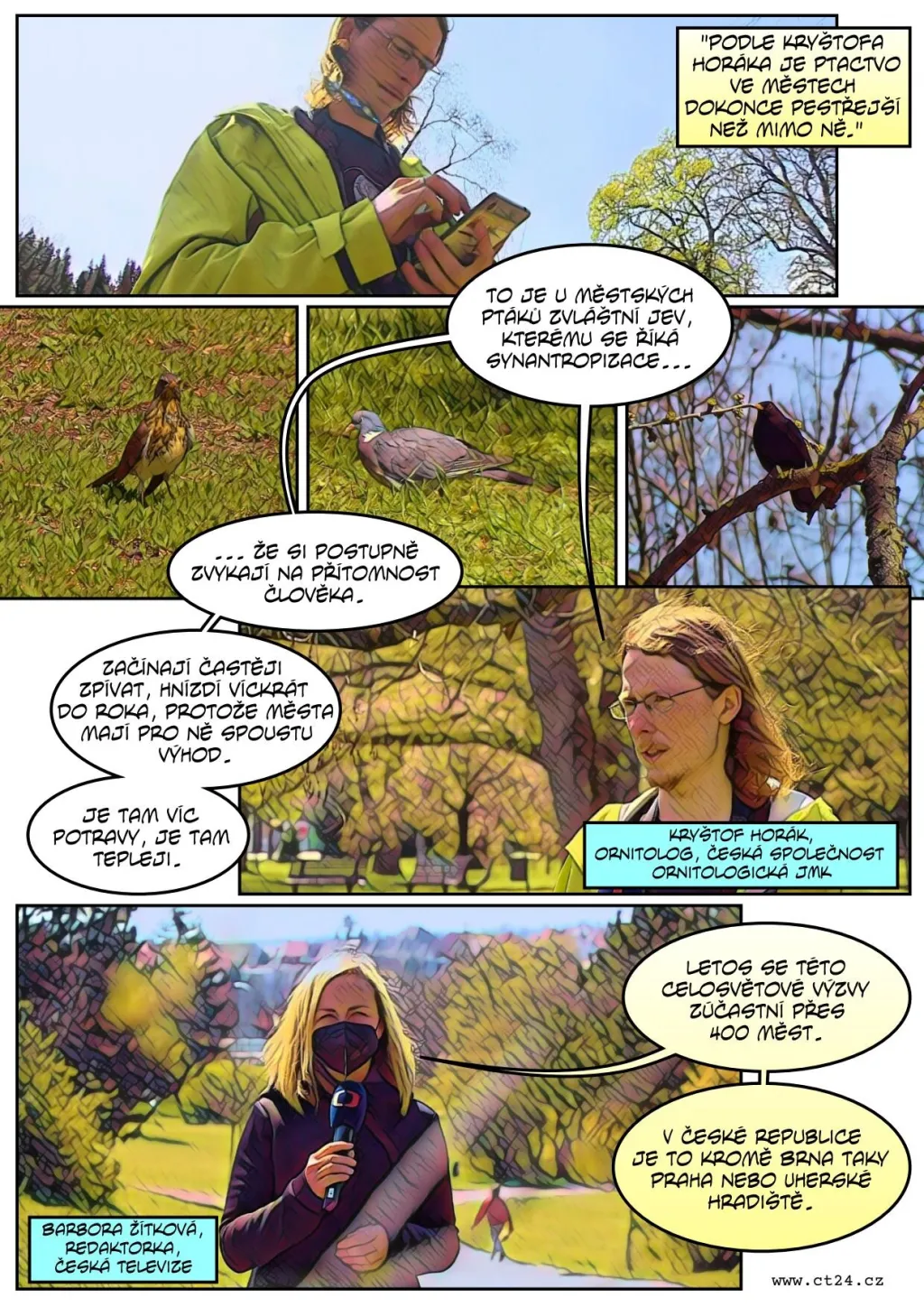 Lidé po celém světě pozorují přírodu kolem sebe skrze speciální aplikaci. Do projektu se zapojili i Češi