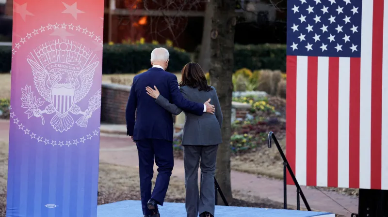 Joe Biden a Kamala Harrisová