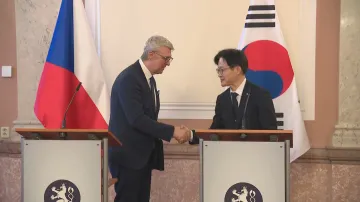 Karel Havlíček a Jung-Kwan Kim k přípravě nových bloků v Dukovanech