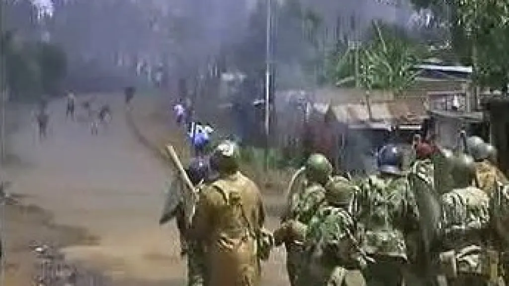 Demonstrace v Keni