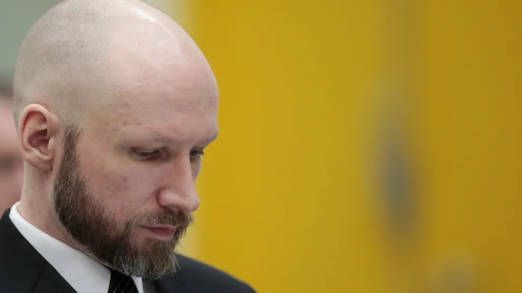 Anders Breivik před soudem