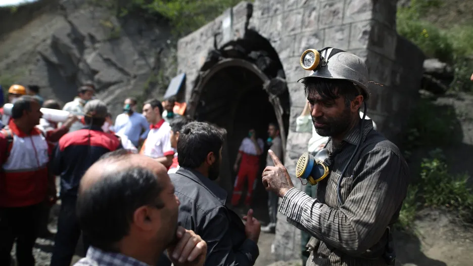Íránské důlní neštěstí