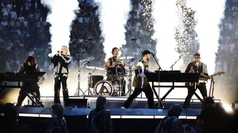 Linkin Park hrají před finále Ligy mistrů 2025