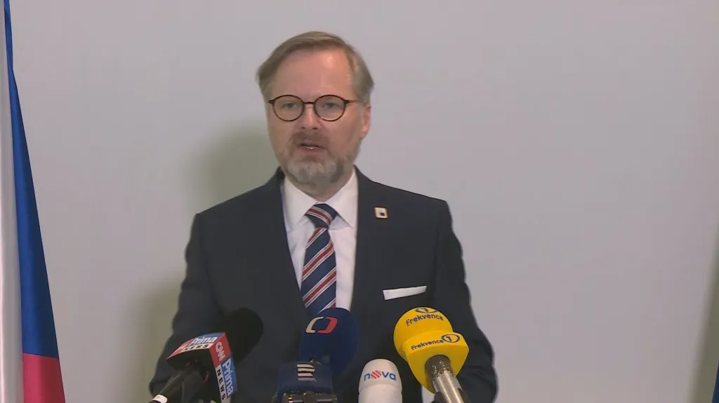 Premiér Petr Fiala