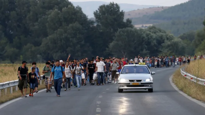 Do Makedonie směřují tisíce uprchlíků