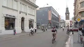 Třída Míru v Pardubicích