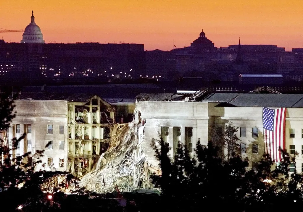 Dalším z cílů teroristů byla budova Pentagonu