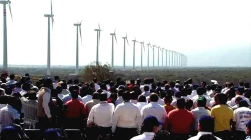 Větrné elektrárny v Mexiku