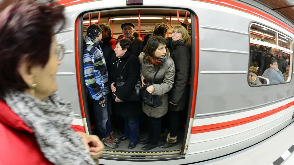 Cestující na Petřinách