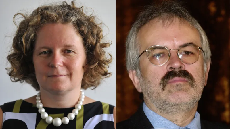 Muriel Blaiveová a Oldřich Tůma