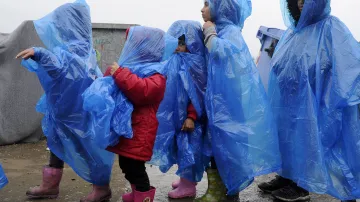 Evakuace uprchlíků z Idomeni