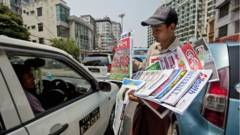 V Barmě opět vyšly soukromé deníky