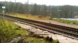Na Vysočině vykolejil vlak, poškodil 3 km trati