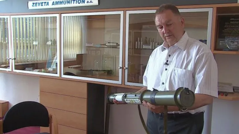 O skladování RPG hovoří ředitel Zevety Radoslav Moravec