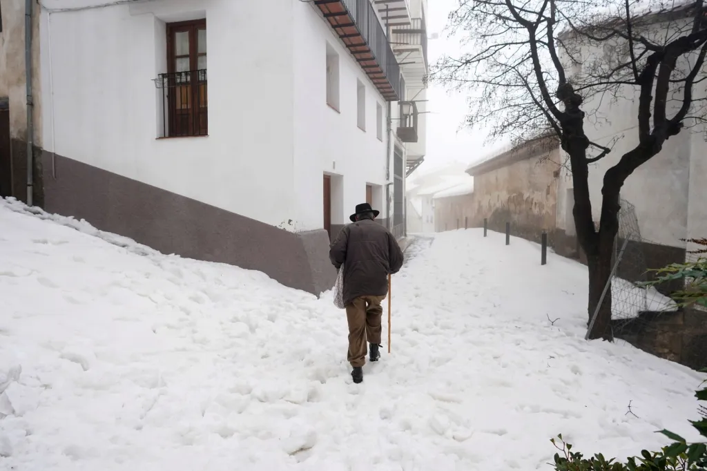 Bouře Gloria zkomplikovala život řadě obyvatel španělské vesnice Morella