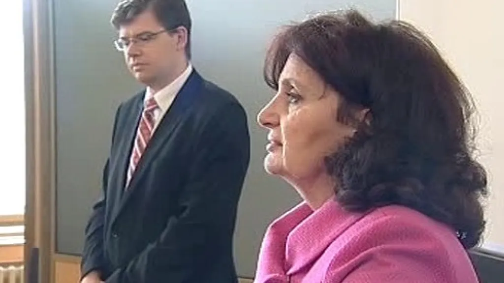 Miroslava Kopicová a Jiří Pospíšil