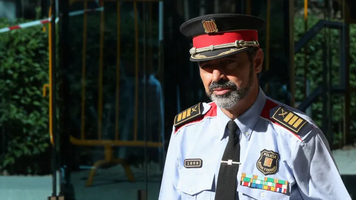 Šéf katalánské policie Jorge Lluís Trapero