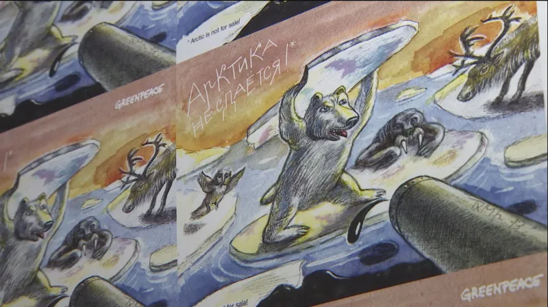 Kampaň Greenpeace proti těžbě v Arktidě