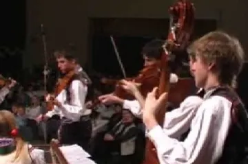 Na koncertě se představilo folklorní mládí