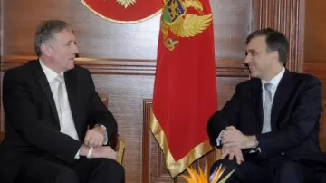 Mirek Topolánek a Milo Djukanovič