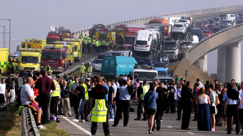 Hromadná nehoda v Kentu