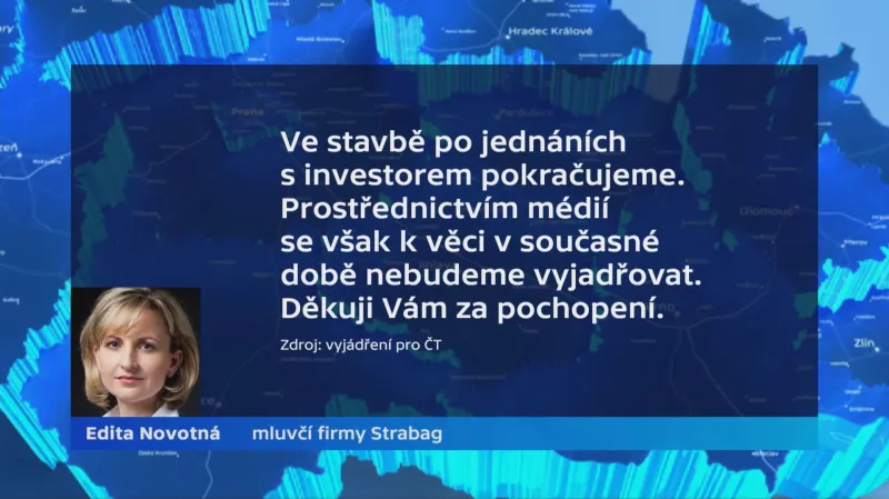 Vyjádření firmy Strabag