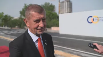 Premiér Andrej Babiš na summitu Evropského politického společenství