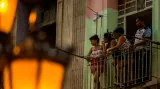 Běžní Kubánci sledovali módní show jen z povzdálí